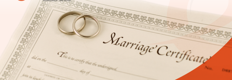 marriage certificate